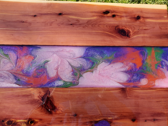 Coffee Table Mardi Gras River