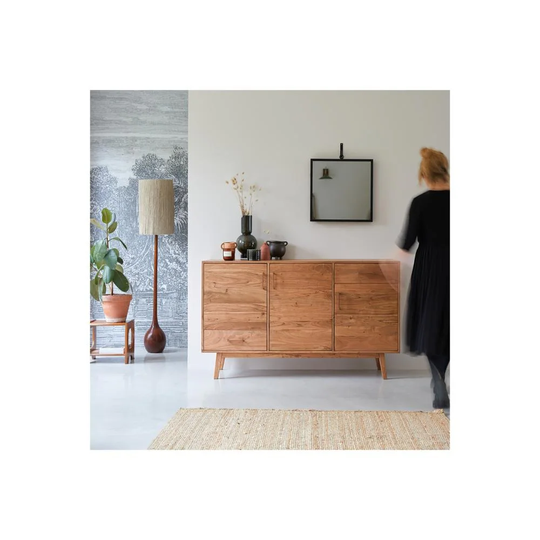 Tikamoon Oslo Solid Acacia Modern Sideboard