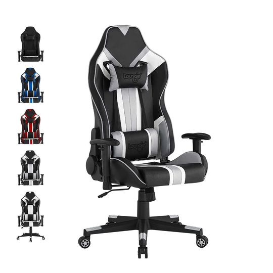 Aaiden Swivel, Adjustable Back, Seat Height and Armrest Game Chair
