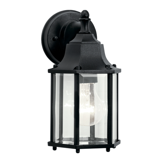 Kichler Lighting Chesapeake 1-Light Outdoor Wall Light Black