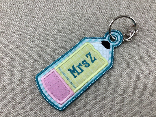 Pencil Bag Tag Personalized Backpack Name