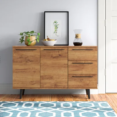Gabriele 47.2'' Wide 3 Drawer Sideboard