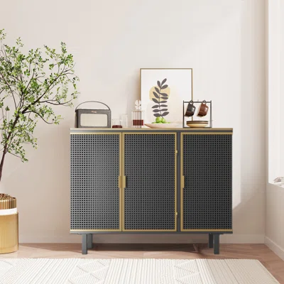40.35'' Wide Solid Wood Sideboard