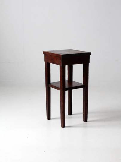 Vintage Hand-Crafted End Table Circa 1930S