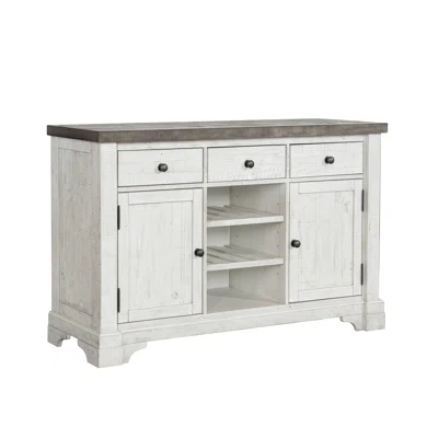 Valley Ridge 60.98" Wide 3 Drawer Sideboard