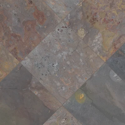 Multi Classic 12"x24" Gauged Slate Field Tile