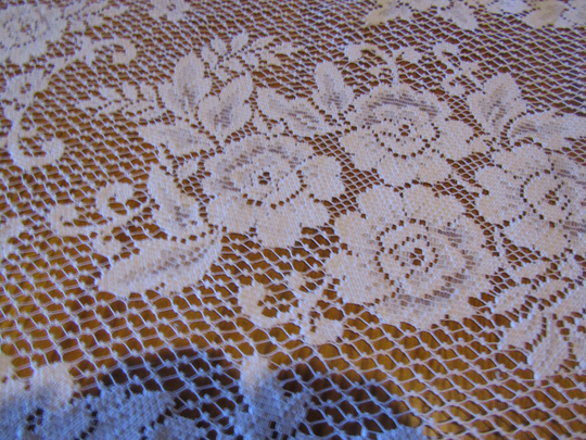 White Lace Table Runner