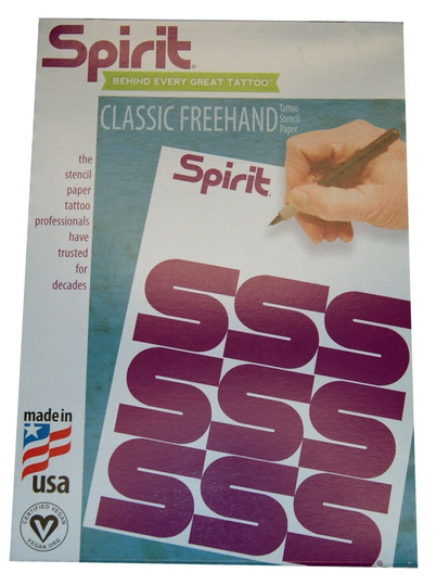 100 Repro Spirit Sheets Classic Freehand Transfer & Stencil Paper 8.5"