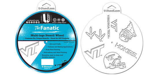Virginia Tech Stencil Wheel - The Fanatic