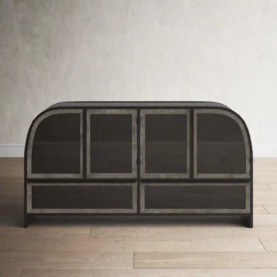 Delaware 62'' Wide 2 Drawer Mango Solid Wood Sideboard