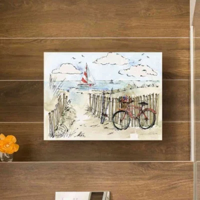 Coastal Catch VI by Anne Tavoletti - Wrapped Canvas Painting Print