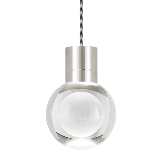 Tech Lighting Mina 5" Wide LED Mini Pendant with White Cord - 2200K
