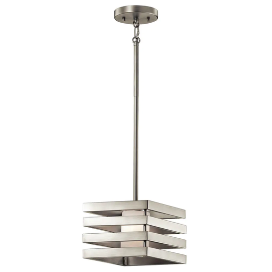 Kichler Lighting Realta Collection 1-light Brushed Nickel Halogen Mini Pendant