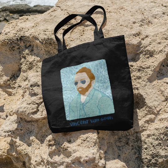 Art Bag, Tote Van Gogh Lover Gift, Bag