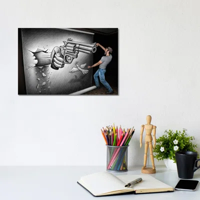 Pencil vs. Camera - 72 by Ben Heine - Graphic Art Print