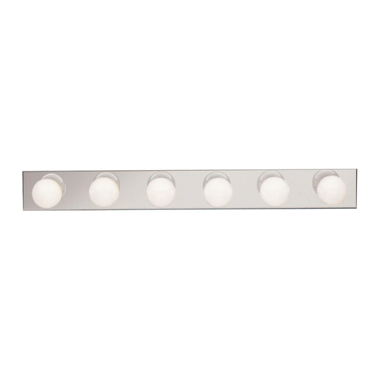 Kichler Lighting Utilitarian 6-light Chrome Bath/Vanity Light