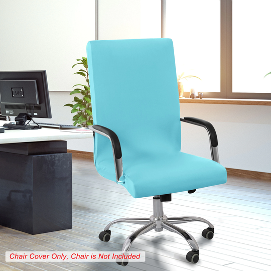 Office Stretch Chair Cover Washable Removable Swivel Seat Slipcovers