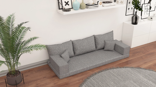 Linen Sectional Sofas, French Cushions, Patio Floor Livingroom Sofa, Bench Cushion, Pallet Couches