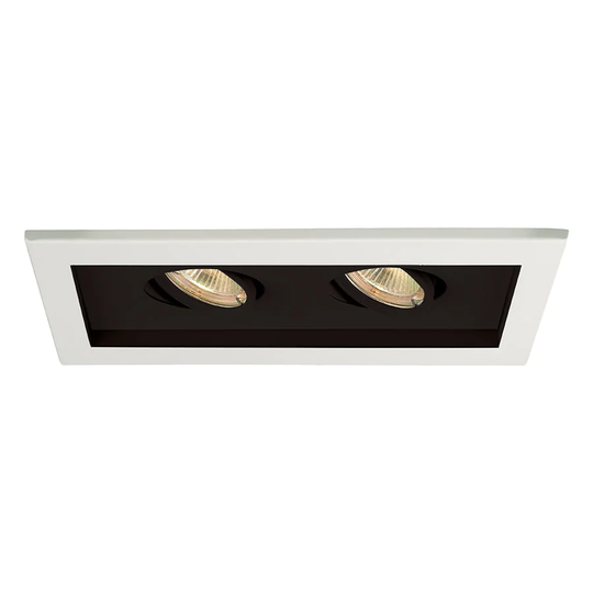 WAC Lighting Multiple Spot Low Voltage Recessed Light Adjustable Trim