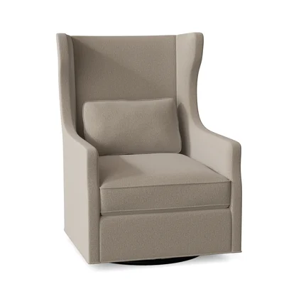 Taylor 32" W Swivel Wingback Chair