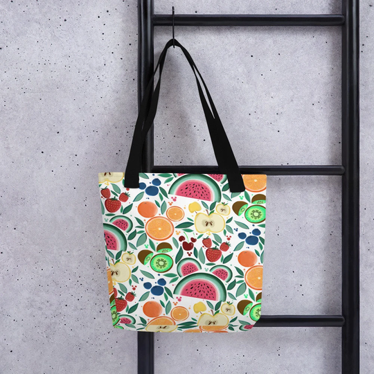 Fruit Hidden Mickey Tote Bag, Farmer's Market Inspired Bag