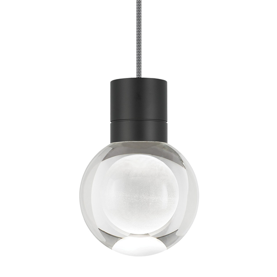 Tech Lighting Mina 5" Wide LED Mini Pendant with White Cord -