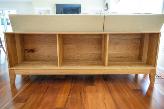 3-Box Credenza, Dining Room Credenza With Drawers, Storage Kitchen Long Walnut