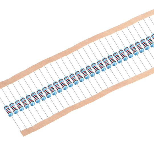 1/2W 12K Ohm Metal Film Resistors 0.5W 1% Tolerances 5 Color Bands 50 Pcs - Muti-Color