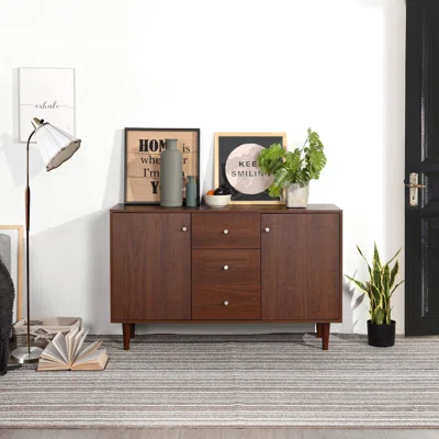 Javi 47.2" Wide 3 Drawer Sideboard