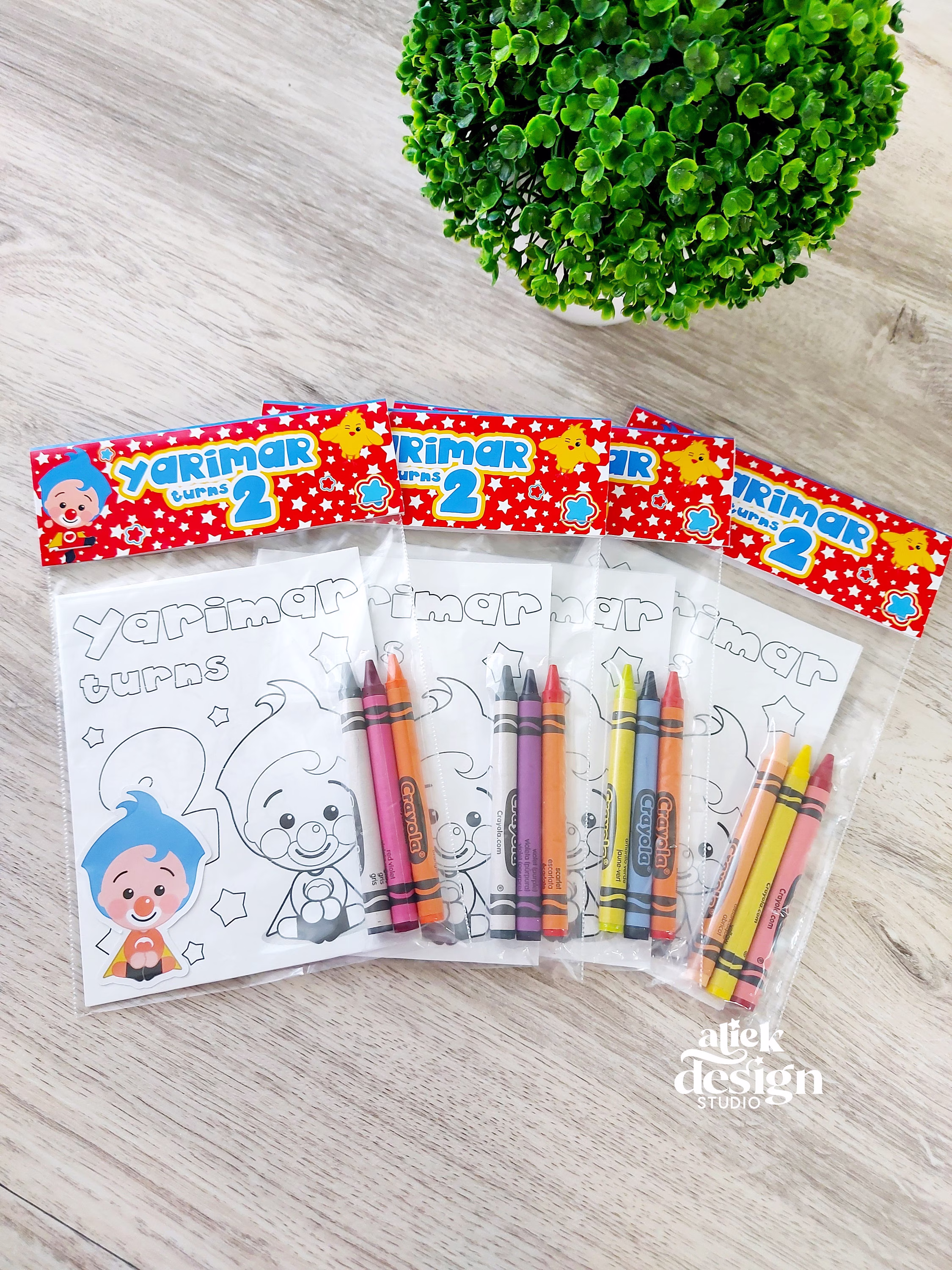 Plim Coloring Book, Pages, Party Decor, Birthday, Birthday Decorations, Favor