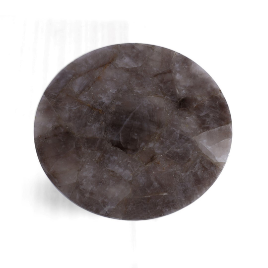 Smokey Quartz Accent Side Table