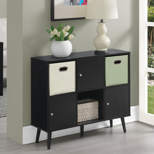 Porch & Den St. Claude 3x2 3 Door Cabinet Console Table