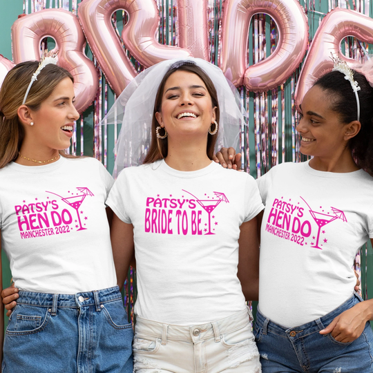 T Shirt Transfer Iron On For Hen Party - C1