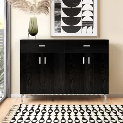 Taio 47.3" Wide 2 Drawer Sideboard