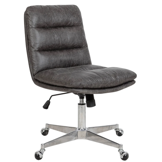 Homylin Stefeen Gray Back support Office Chair