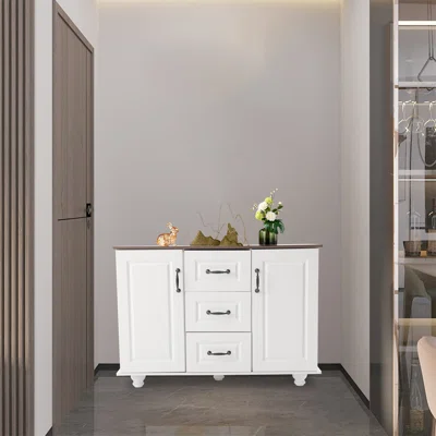 Door Accent Cabinet Storage Cabinet Modern Sideboard Buffet Cabinet
