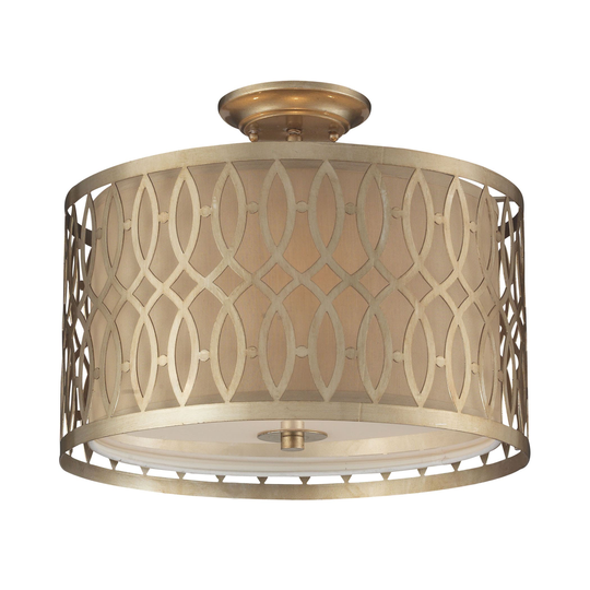 Estonia 3-light Semi-flush