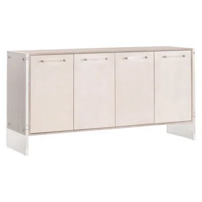 67'' Wide Rubber Solid Wood Sideboard