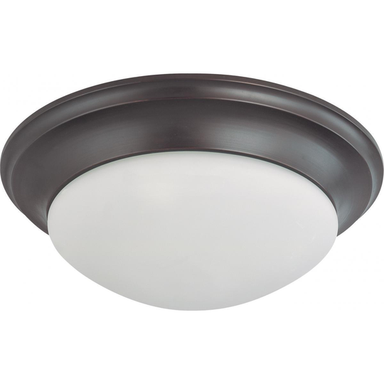 Nuvo 3 Light 17" Flush Twist & Lock