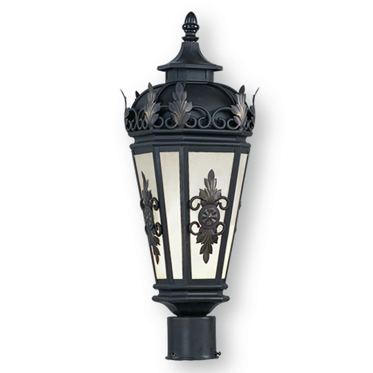 Livex Lighting Berkshire Bronze Brass One-light Outdoor Post Lantern