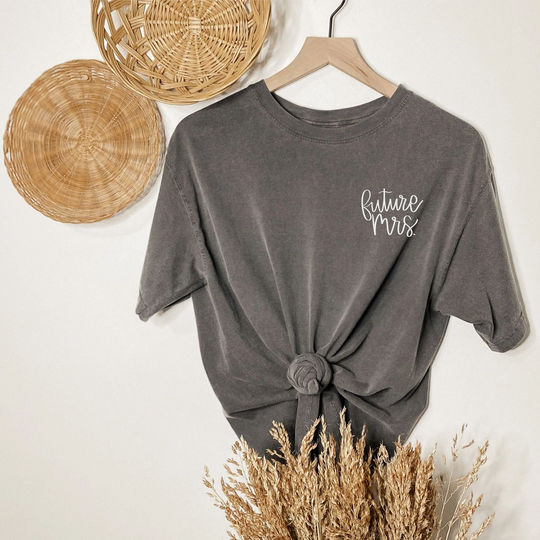 Comfort Colors® Future Mrs Shirt | Mrs, Engagement Gift, Soon To Be Bride Tee, Fiance Tee, Bachelorette Party