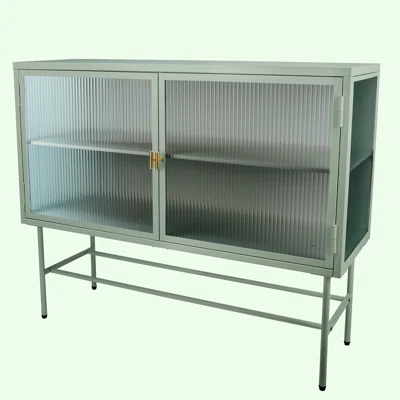 Haari 43.3" Wide Steel Sideboard