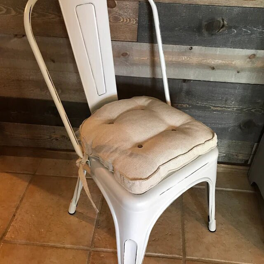 Bench & Chair Cushion Custom, Indoor Outdoor, Dine With Tie, Kitchen Pads