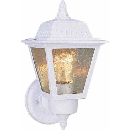 Volume Lighting 1 Light 10.5" Height Outdoor Wall Sconce with Clear