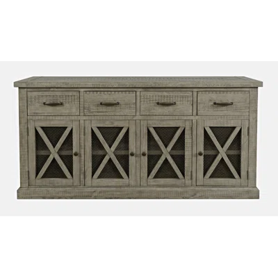 Moira 70" Wide 4 Drawers Pine Wood Sideboard