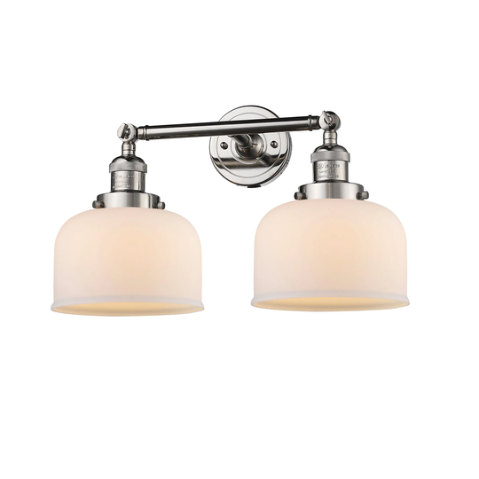 Innovations Lighting Large Bell 2 Light 19" Wide Bathroom Vanity Light