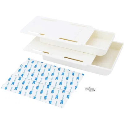 Wall-Mounted Drawer Storage Box Makeup Organiser Office Stationery Storage Box For Makeup, Accessories, Jewelry Or Office Supplies, Plastic