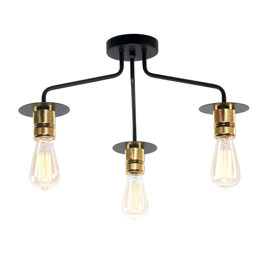 Modern 3 - Light 17.7'' Cylinder Flush Mount - 17.7*17.7*9.8H inch