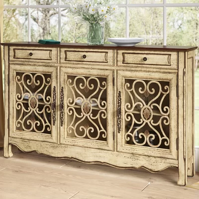 Ferrier 60" Wide 3 Drawer Sideboard