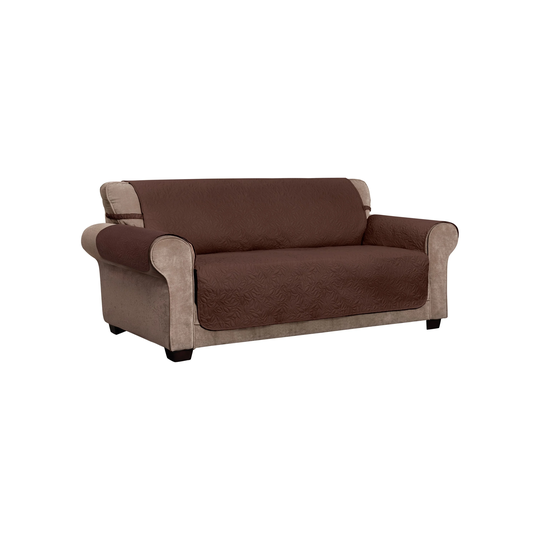 Belmont Leaf Secure Fit XL Sofa Furniture Cover Slipcover - Xl Sofa